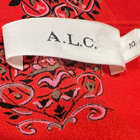 ALC asymmetrical dress size 10 - Picture 13 of 14